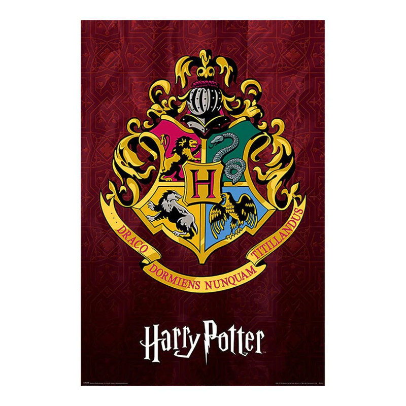 Harry Potter - Hogwarts School Crest Maxi Posters - أكسسوار